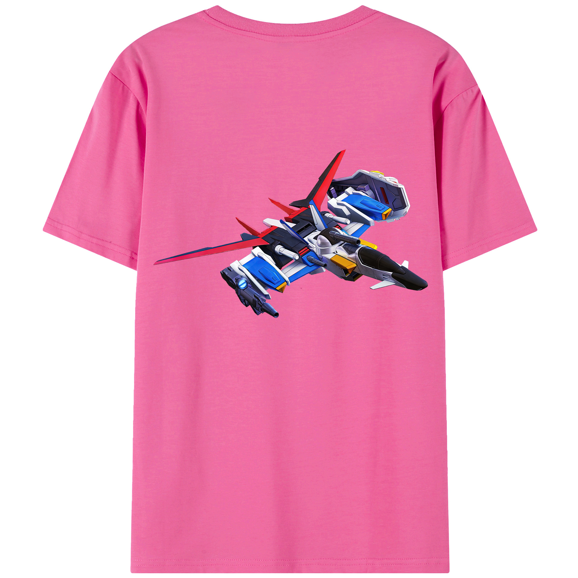 （画像用） 機動戦士ガンダム Mobile Suit Gundam レディース半袖Tシャツ(バックプリント)